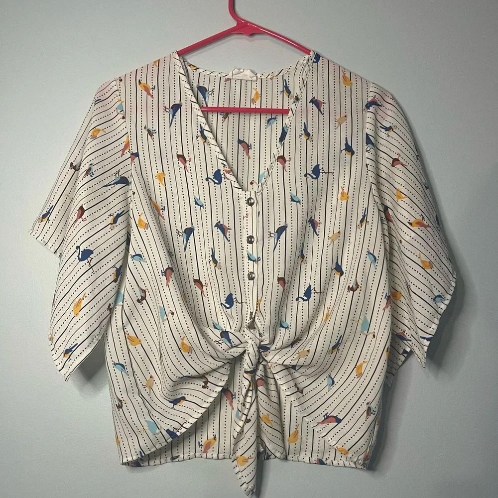 Bird blouse - Picture 2 of 5